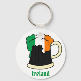 Ierland vlag Guinness Beer Sleutelhanger