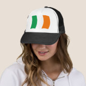 Ierland Vlag Hoed Trucker Pet (In situ)