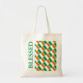IERLAND VLAG Ierse Republiek Eire gezegend Tote Bag (Voorkant)