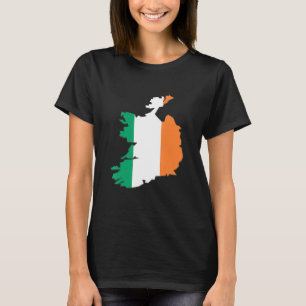Ierland vlag in Ierland overzicht Ierland T-shirt