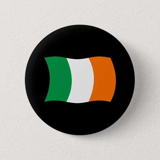 Ierland Vlag Knop Ronde Button 5,7 Cm (Voorkant)