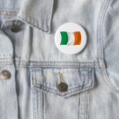 Ierland Vlag Knop Ronde Button 5,7 Cm (In situ)