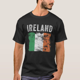 Ierland vlag Mannen vrouwen Kinder Ierse vlag T-shirt
