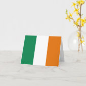 Ierland Vlag Notitiekaart (Gele Bloem)