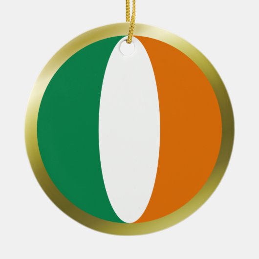 Ierland Vlag Ornament (Voorkant)