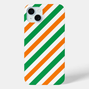 Ierland vlag patroon iPhone 15 mini hoesje