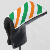 Ierland vlag patroon golfheadcover (3/4 voorkant)
