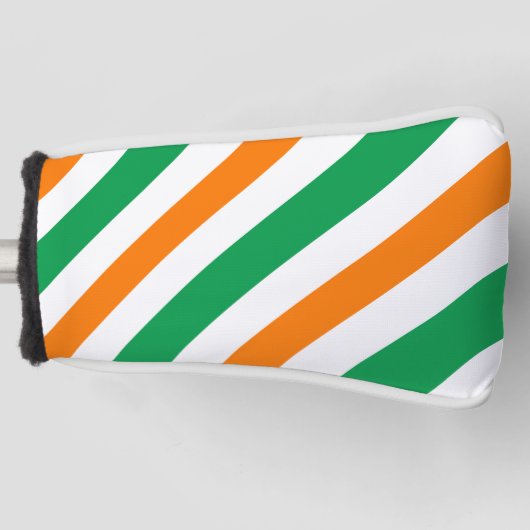 Ierland vlag patroon golfheadcover (Voorkant)