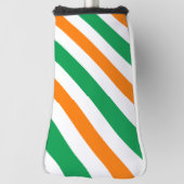 Ierland vlag patroon golfheadcover (Draai 90)