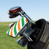 Ierland vlag patroon golfheadcover (Insitu)