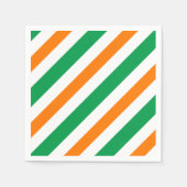 Ierland vlag patroon servet (Voorkant)