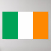 ierland vlag poster (Voorkant)