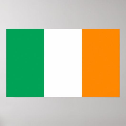 ierland vlag poster (Voorkant)