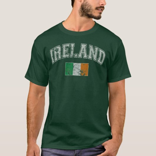 Ierland vlag St Patrick's Day T-shirt (Voorkant)