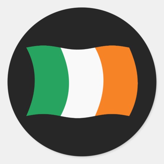 Ierland Vlag Sticker (Voorkant)
