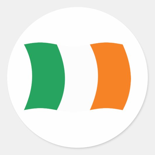 Ierland Vlag Sticker (Voorkant)