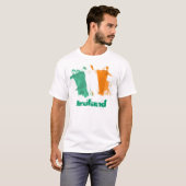 ierland vlag t-shirt (Voorkant volledig)