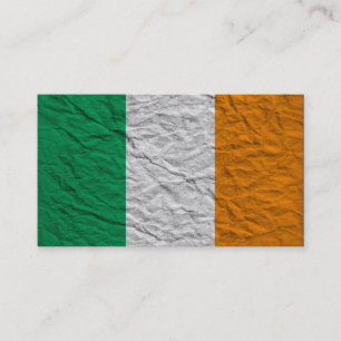 ierland vlag visitekaartje