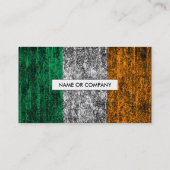 ierland vlag visitekaartje (Achterkant)