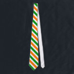 ierland vlag voor ierland stropdas<br><div class="desc">ierland vlag - strepen voor ierland</div>