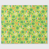 Ierland Vlaggen Cadeaupapier (Vlak)