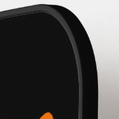 Ierland vlaggenschedel en kruisbeenderen pickleball paddle (Links Detail)