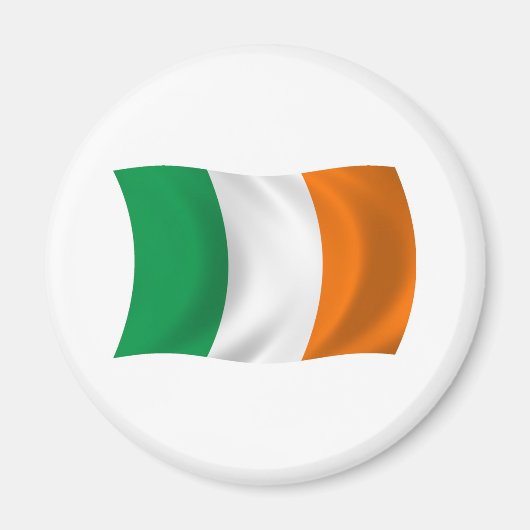 Ierland Vlagmagneet Magneet (Voorkant)