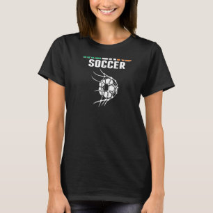 Ierland Voetbal Bal In Net Doelpunt Ierse Voetbal T-shirt