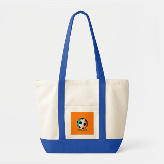 Ierland Voetbal Tote Bag (Voorkant)