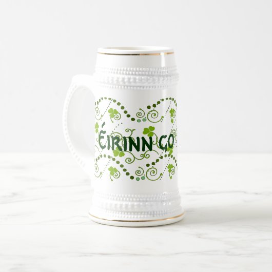Ierland voor altijd! Éirinn go Brách Bierpul (Voorkant links)