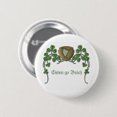 Ierland voor altijd ronde button 5,7 cm (Voorkant /achterkant)
