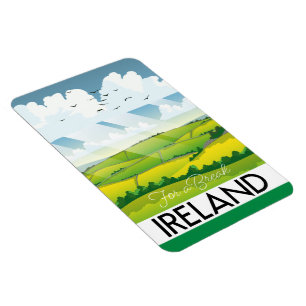 Ierland voor een briefkaart voor break-reizen magneet