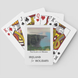 Ierland voor Feestdagen - The Cliffs of Moher Pokerkaarten