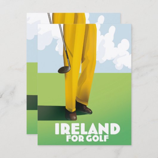 Ierland voor golf (Voorkant / Achterkant)
