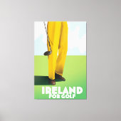 Ierland voor golf canvas afdruk (Voorkant)