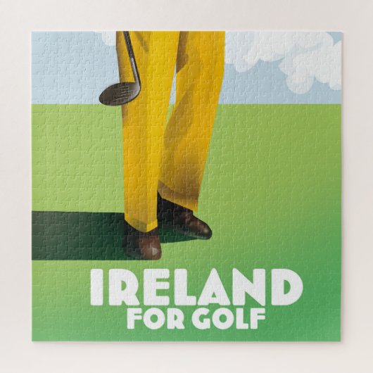 Ierland voor golf legpuzzel (Verticaal)