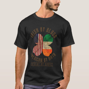 Ierland VS Amerika Vlag 4 juli voor Iers-Amerikaan T-shirt