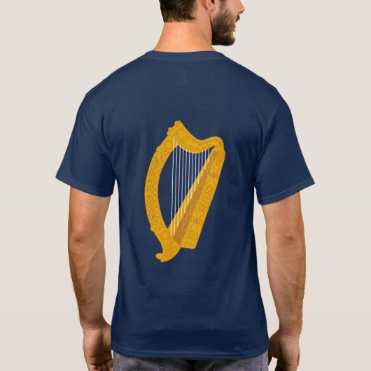 Ierland Wapenkartel Harp Shirt (Achterkant)