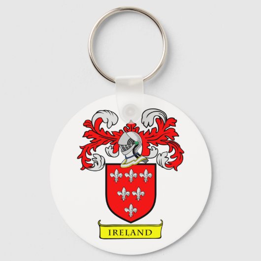 IERLAND Wapenmunt Sleutelhanger (Voorkant)