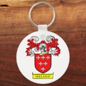 IERLAND Wapenmunt Sleutelhanger (Voorkant)