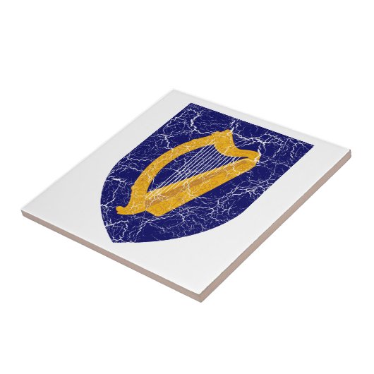 ierland wapenschild tegeltje (Zijkant)