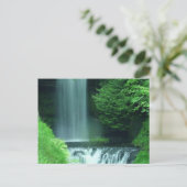 Ierland Waterfall Briefkaart (Staand voorkant)