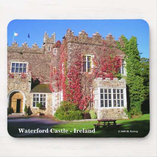 Ierland: Waterford Castle Mousepad Muismat (Voorkant)