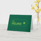 Ierland Wegbord Kaart (Gele Bloem)