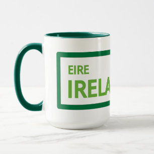 Ierland Wegbord Mok