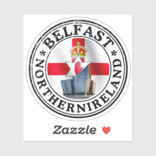 Ierland Zegel Sticker Rond Vlag Voor Laptop Boek