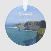 Ierland's Cliffs of Moher Ornament (voorkant)