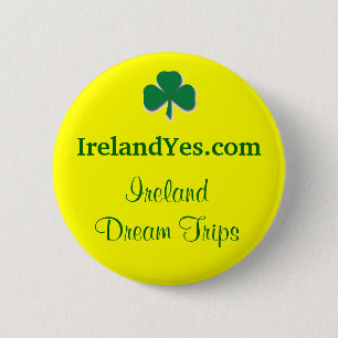 IerlandYes Shamrock Button