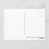 Iers 50 pond bankbiljet voor briefkaart (Achterkant)