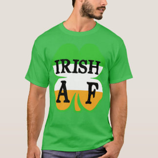 Iers AF shamrock ontwerp T-shirt